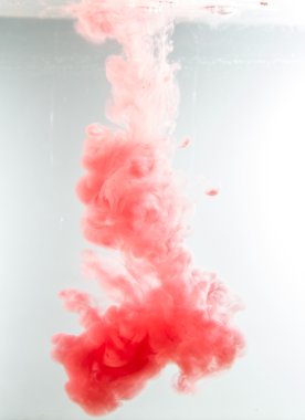 Mürekkep su yumuşak odak süslü rüya bulutu