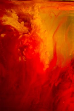 Mürekkep su yumuşak odak süslü rüya bulutu