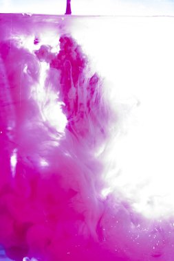 Mürekkep su yumuşak odak süslü rüya bulutu