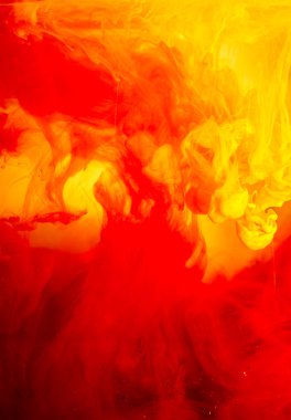 Mürekkep su yumuşak odak süslü rüya bulutu