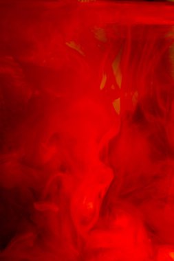 Mürekkep su yumuşak odak süslü rüya bulutu