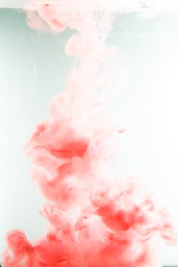 Mürekkep su yumuşak odak süslü rüya bulutu