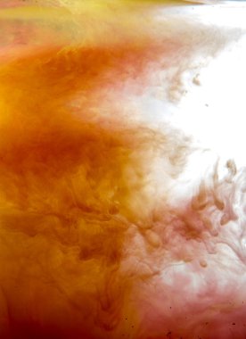 Mürekkep su yumuşak odak süslü rüya bulutu