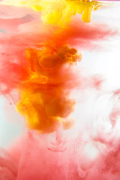 Fantasia Dream Nuvem de tinta na água foco suave — Fotografia de Stock