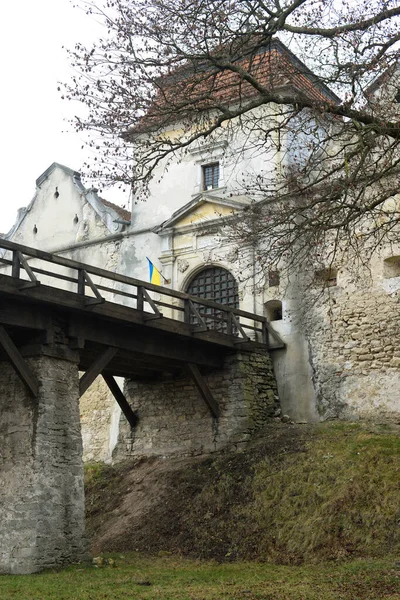 Eski Ukrayna Nın Antik Bir Kalesi Lviv — Stok fotoğraf