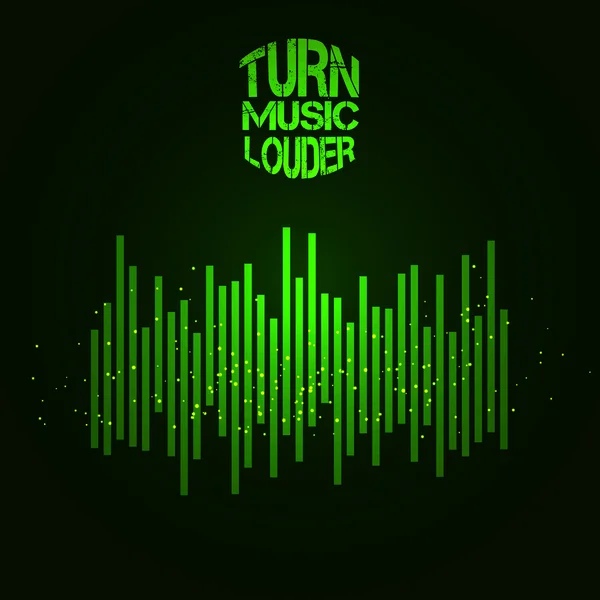 Renkli ekolayzer simgesi.