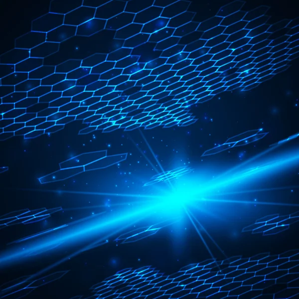 Fütüristik dijital arka plan metin için yer ile.