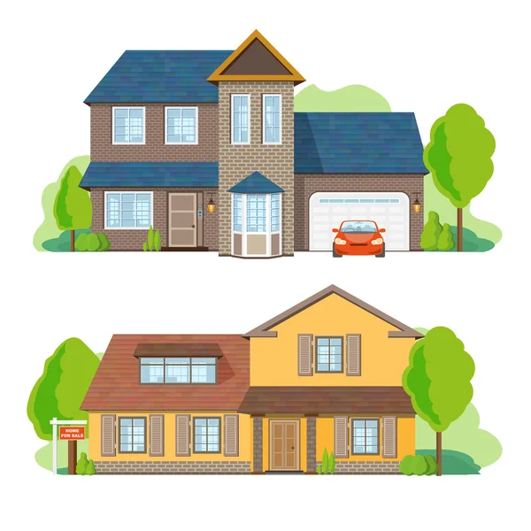 Home for sale — Stock Vector