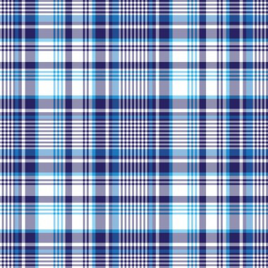 Klasik ekose desenli. Soyut, dikişsiz, kontrolsüz bir arkaplan. Renkli İskoç kafesi. Kumaşlar, gömlekler ve tekstil üzerine vektör grafikleri.