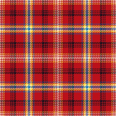 Ekose desenli. Moda taramalı arka plan. Renkli klasik ekose kafes. Soyut doku. Kumaşlar, gömlekler ve tekstil üzerine vektör grafikleri.