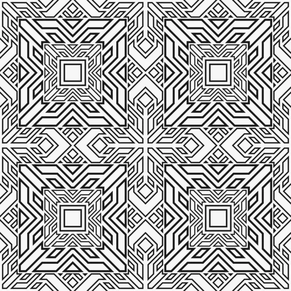 Zökkenőmentes Geometriai Absztrakt Háttér Egyszerű Modern Divatos Minta Kártya Poszter — Stock Vector