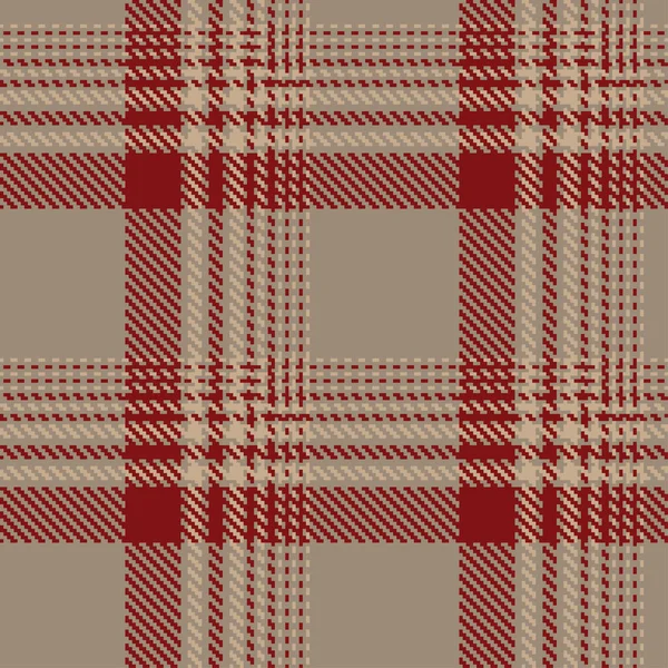 Ekosesiz vektör arkaplanı. Klasik piksel dokusu. Renkli piksel kafes. Kumaş, gömlek, tekstil ve masa örtüsü üzerine vektör grafikleri.