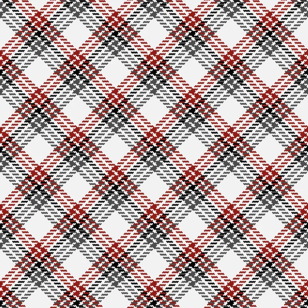 Plaid Seamless Vector Background Classic Pixel Texture Colored Fashion Pixel — Stock Vector