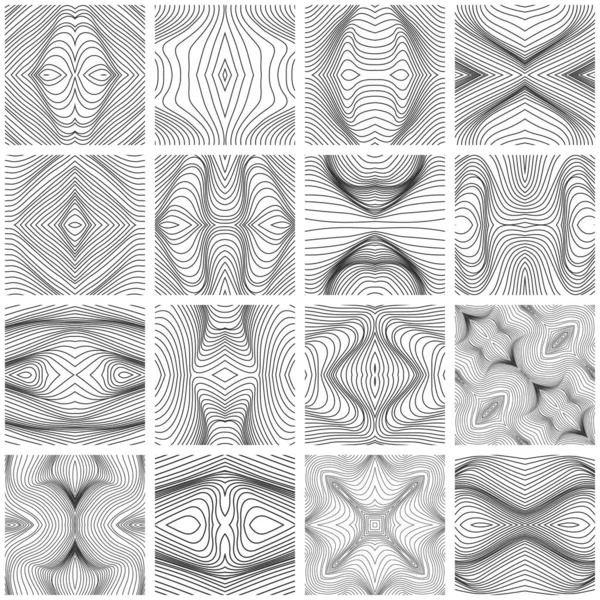 İnce kıvrımlı çizgilerle kusursuz geometrik desen oluşturun. Oval şekiller, yarım daire, yay. Modern moda geçmişi. Vektör grafiği.