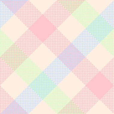 Ekosesiz vektör deseni. Klasik doku herringa kemiği. Renkli İskoç moda kafesi. Kumaşlar, gömlekler, tekstil, perdeler ve masa örtüsü üzerine vektör grafikleri.