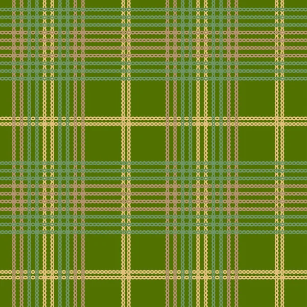 Klassisk Tartan Färgad Bur Rutit Sömlöst Mönster Abstrakt Struktur Mode — Stock vektor