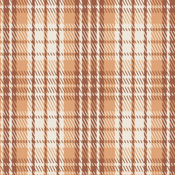 Plaid Seamless Pattern Tartan Colored Classic Cage Fashion Checkered Background — Stock Vector