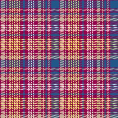 Ekose desenli. Klasik Tartan renkli kafes. Soyut doku. Moda taramalı arka plan. Kumaş, gömlek, tekstil, perde ve masa örtüsü üzerine vektör grafikleri.