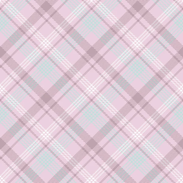 Padrão Sem Costura Xadrez Gaiola Clássica Cor Tartan Textura Abstrata — Vetor de Stock