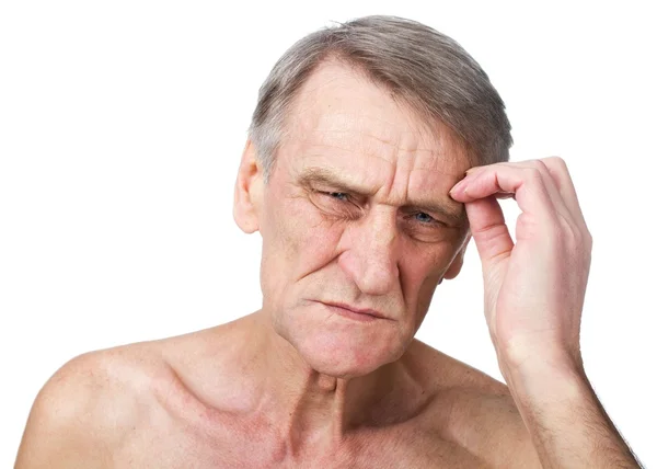 Man showing pain concept — Stock Photo, Image