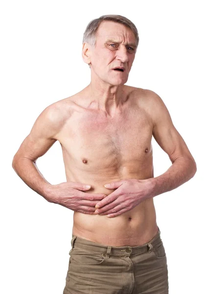 Man showing pain concept — Stock Photo, Image