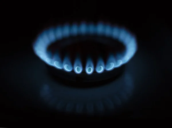 Gas vlammen — Stockfoto