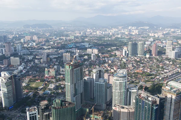 Vista de la ciudad Kuala Lumpur, Malasia — Foto de Stock