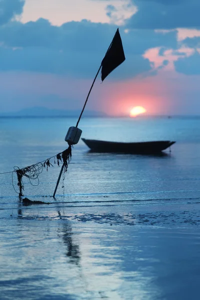 Tropical sunset sea — Stock Photo, Image