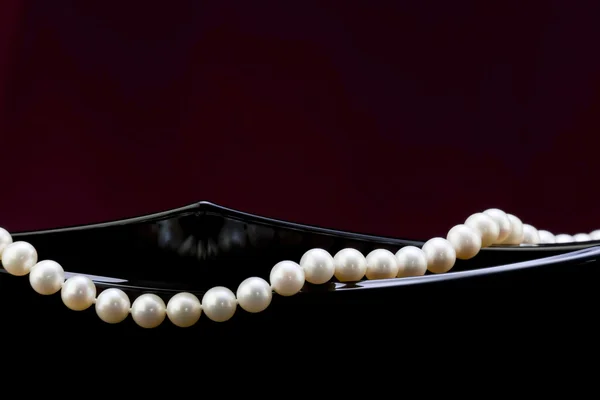 En sträng av pärlor — Stockfoto