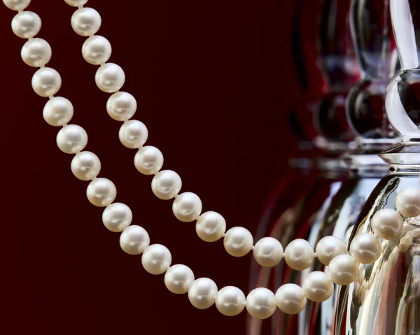 Pearl necklace — Stock Photo, Image