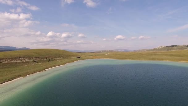 Vrazje Jezero, Karadağ 'ın kuzeyi. İHA — Stok video