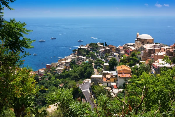 Malerischer Blick auf Positano, Italien — Stockfoto