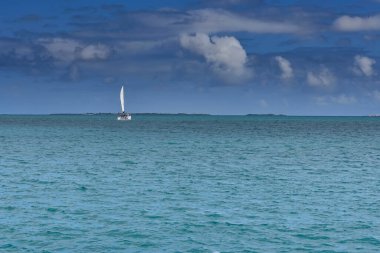 Rio Grande, Porto Riko 'nun tropikal sularında tekne gezintisi