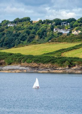 Kinsale, İrlanda 'nın güney kıyısında küçük bir kasaba, County Cork' ta, Bandon nehrine bakan: 