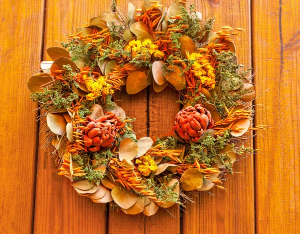 秋の花輪 — ストック写真