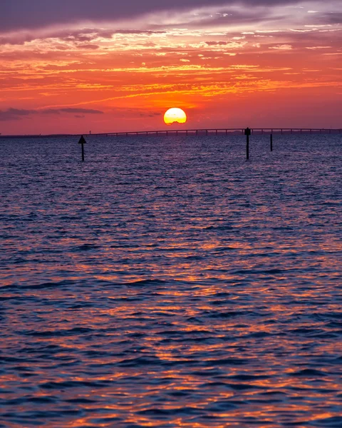 Pôr-do-sol — Fotografia de Stock