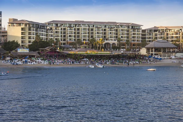 度假村和 Cabo San Lucas，墨西哥海滩 — 图库照片