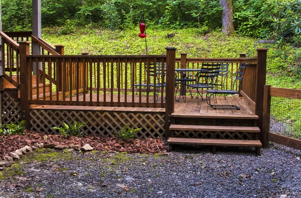 Patio dek — Stockfoto