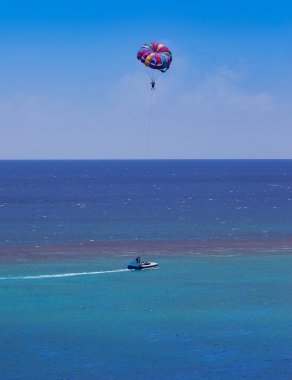 Jamaika'da parasailing