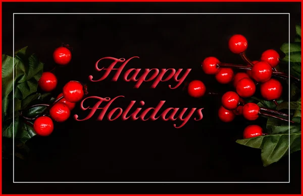 Holiday Greeting Card — Stock Photo, Image