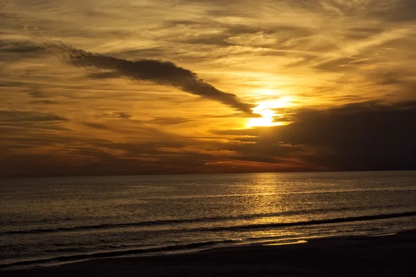 Coucher de soleil du golfe du Mexique — Photo