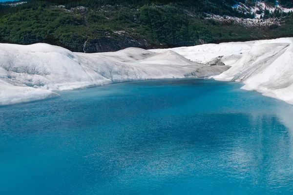 Glaciar Mendenhall en Alaska — Foto de Stock