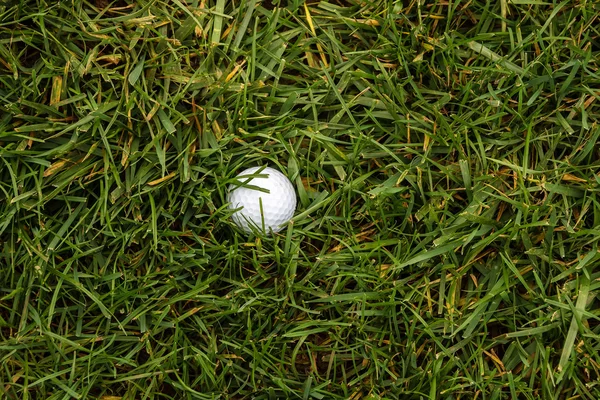 Palla da golf nel grezzo — Foto Stock