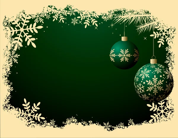 Weihnachtlicher Hintergrund — Stockvektor