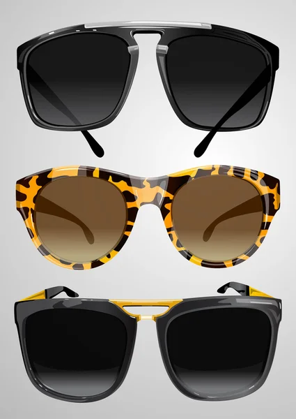 Buen diseño de gafas de sol — Vector de stock