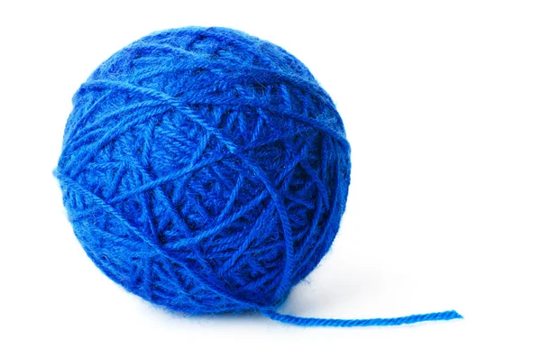 青い毛糸のクルー — ストック写真
