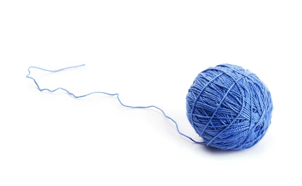 青い毛糸のクルー — ストック写真