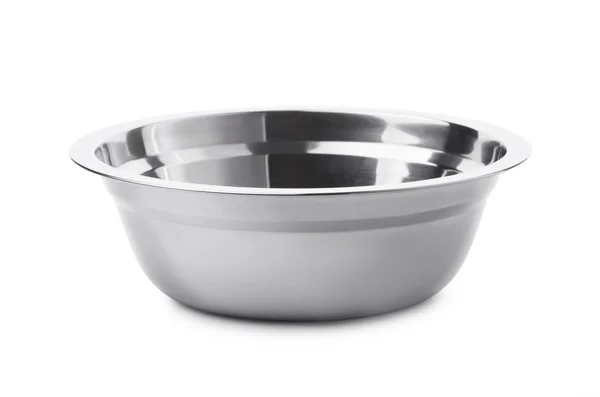 Camping stainless steel bowl — Stock Photo, Image