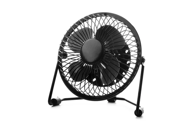 Blackl USB electric fan Royalty Free Stock Images