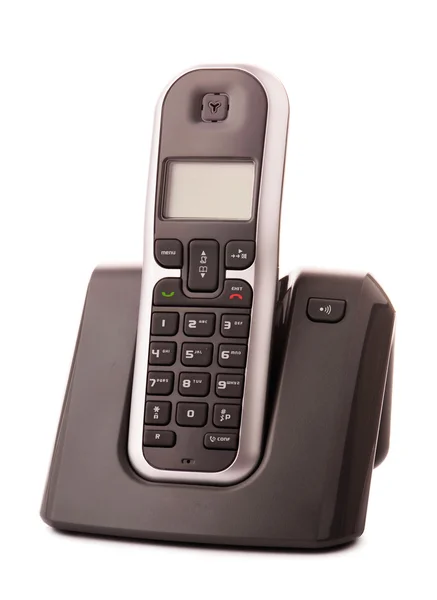 Cordless home phone isolated — Stock Photo, Image